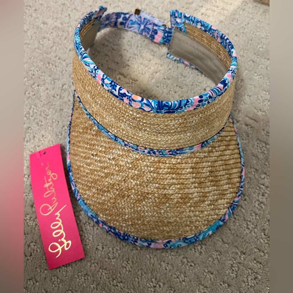 🌴Lilly Pulitzer🌴NWT Straw Visor